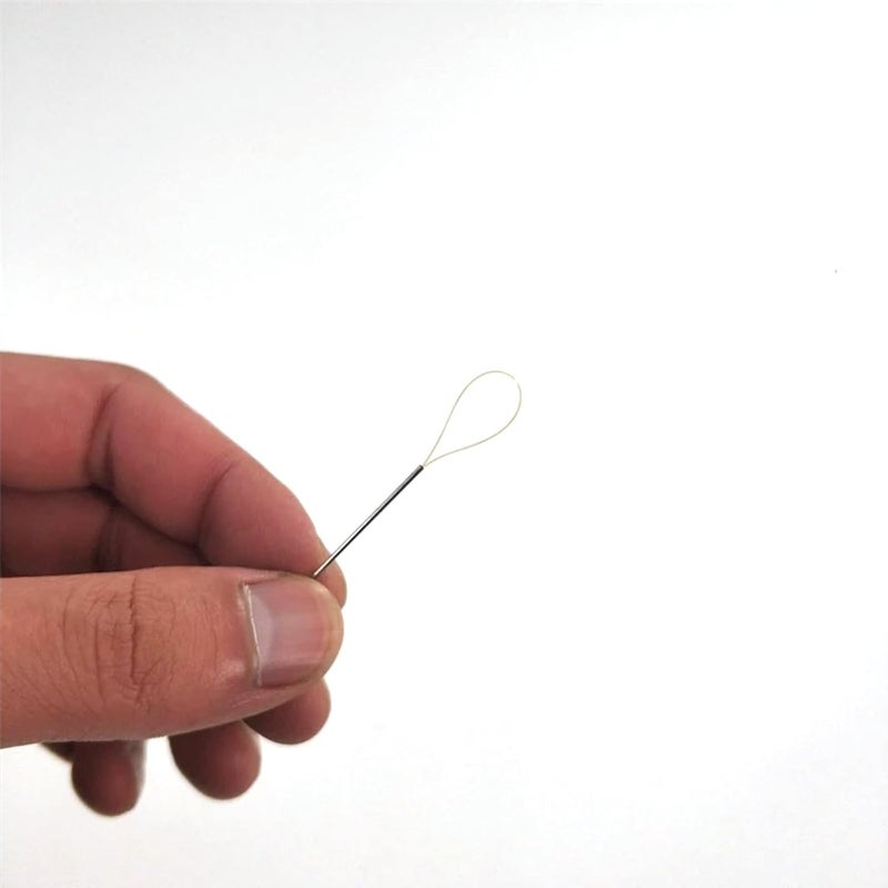 QidaiaLuck Snag Nab It 2 Pcs Magic Needle Snag Repair Tool, Ultimate Hand Quilting Stitching Needle for Knits & Woven - Image 4